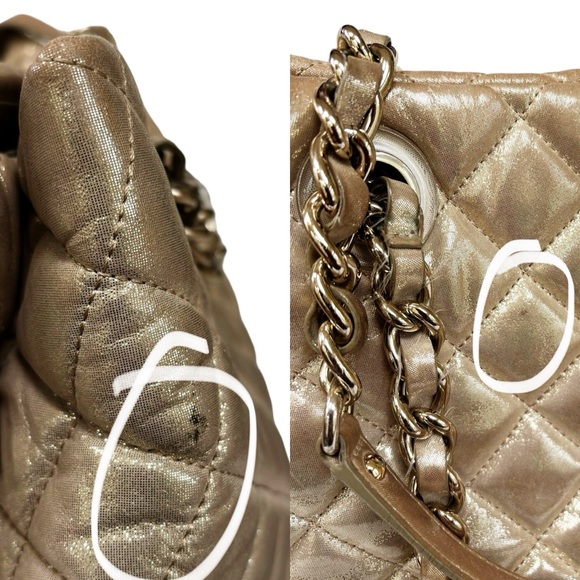 Kate Spade New York Gold Coast Maryanne Tote in Gold Metallic Leather - Picture 13 of 16